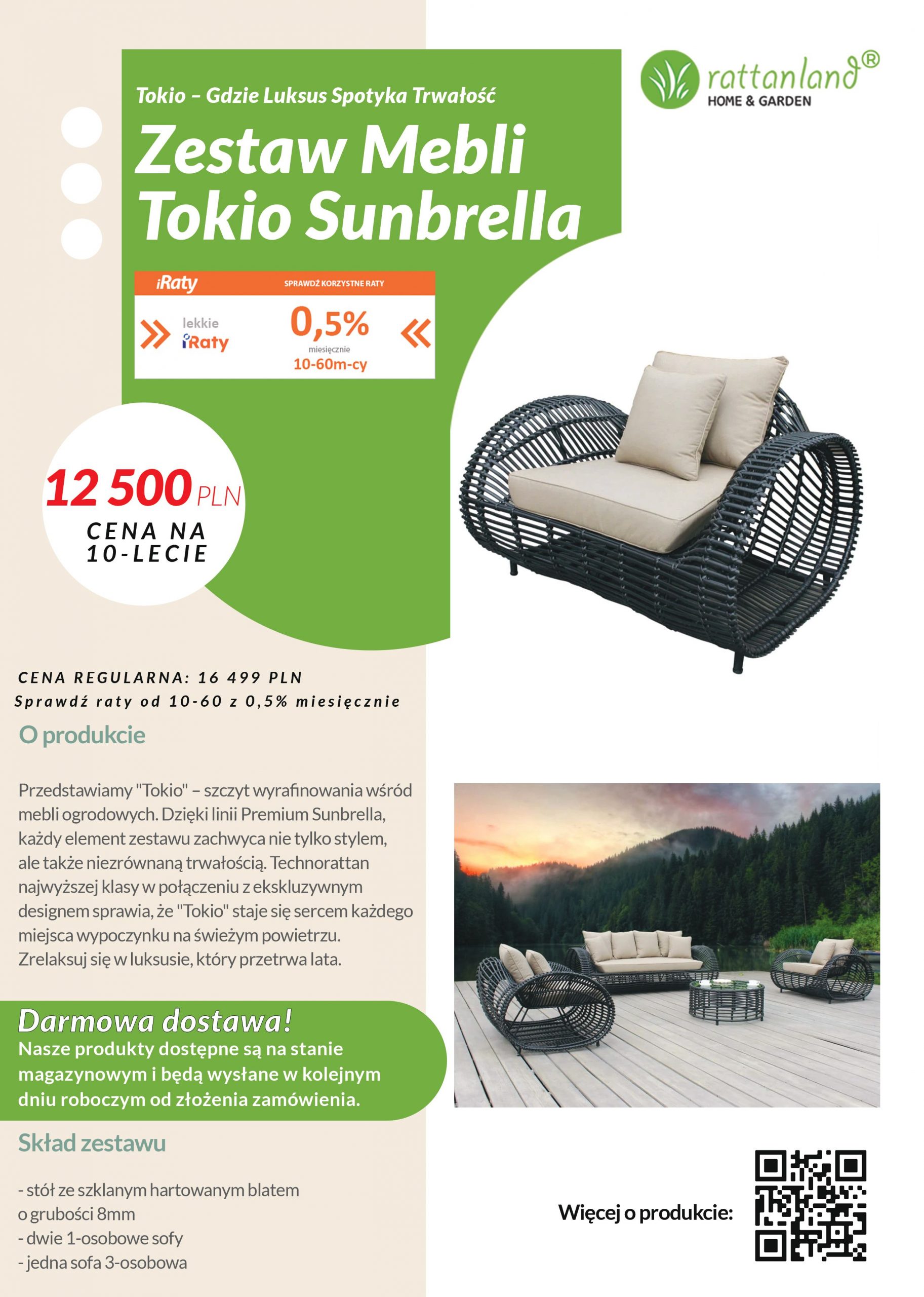 nowoczesne meble ogrodowe promocje