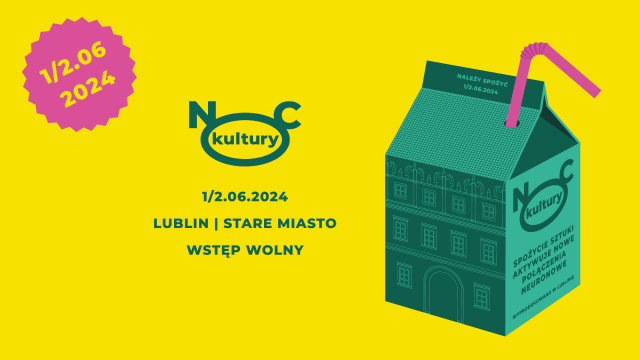 Jest już program Nocy Kultury 2024 w Lublinie