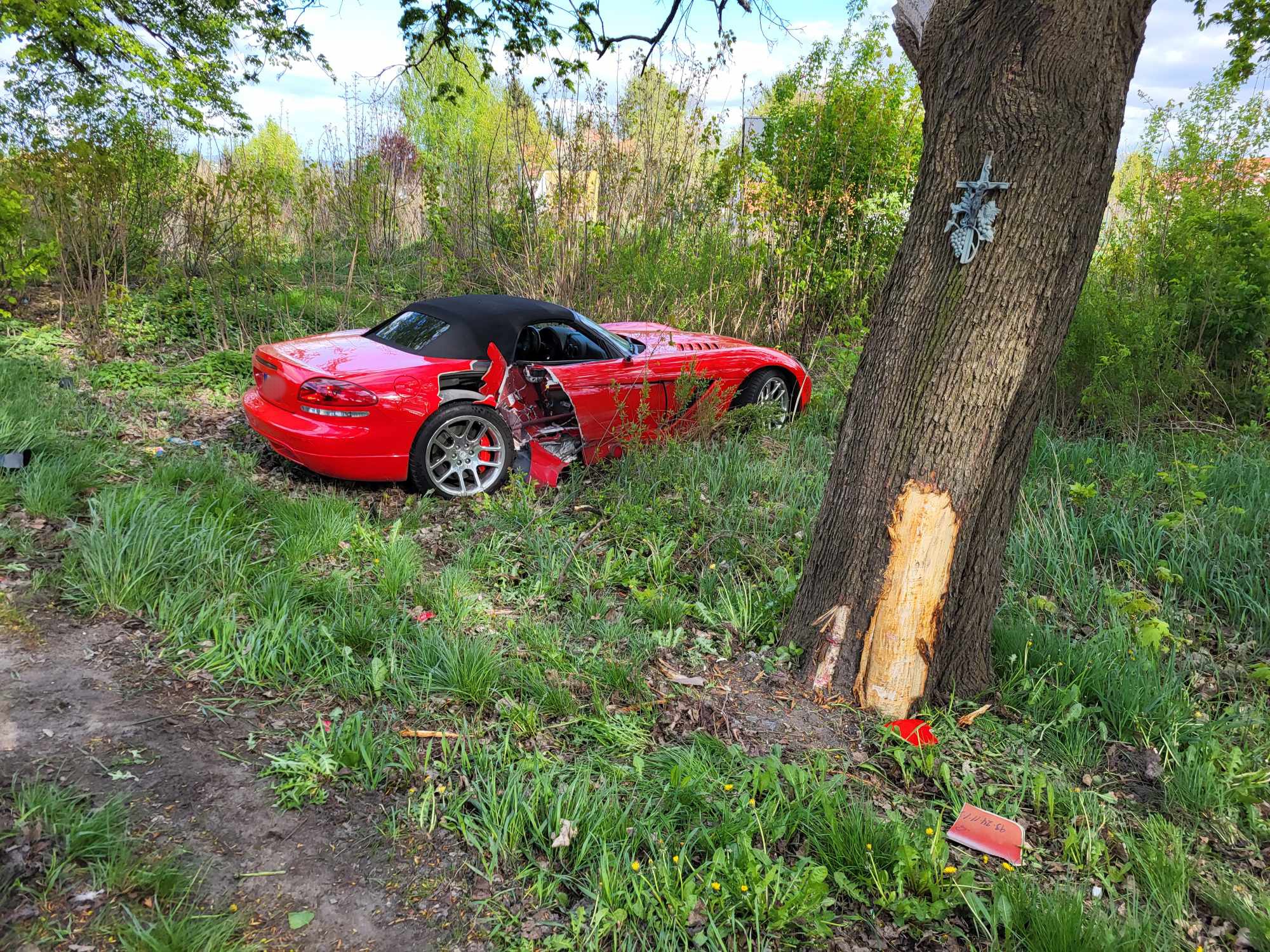 straci-panowanie-nad-pojazdem-dodge-viper-uderzy-w-drzewo-zdj-cia