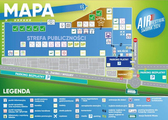 W sobotę rusza Świdnik Air Festival. PROGRAM, JAK DOJECHAĆ, PARKINGI