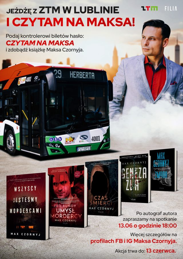 Jak powiesz to hasło w autobusie lub trolejbusie, dostaniesz książkę
