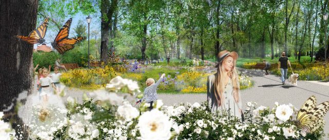 Tak ma wyglądać Park Bronowicki w nowej odsłonie. Miasto chce, aby inwestycja została zakończona za dwa lata (wizualizacje)