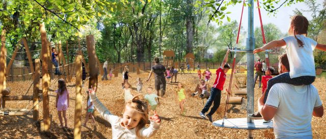 Tak ma wyglądać Park Bronowicki w nowej odsłonie. Miasto chce, aby inwestycja została zakończona za dwa lata (wizualizacje)