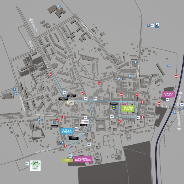 Zmiana organizacji ruchu w trakcie trwania krasnostawskich Chmielaków. Gdzie zaparkujesz?
