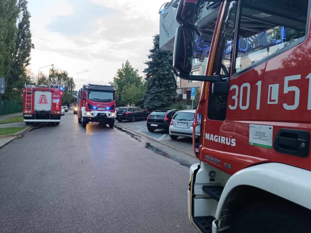Burza nad Lublinem. Piorun uderzył w budynek Domu Pomocy Społecznej (zdjęcia)
