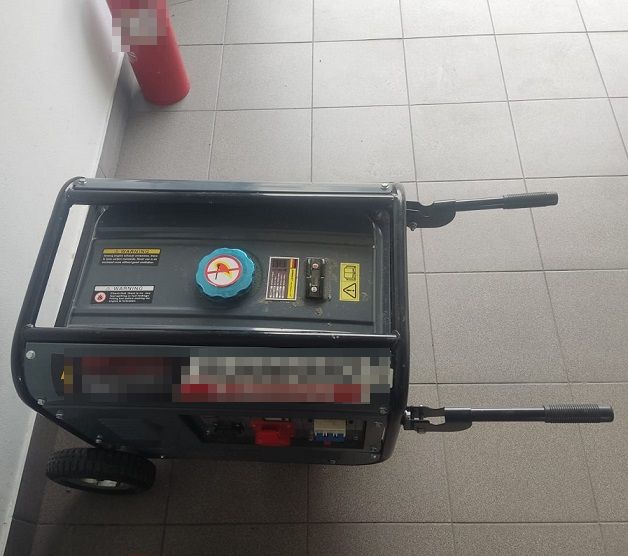Pożyczyła agregat, a potem go sprzedała (zdjęcia)