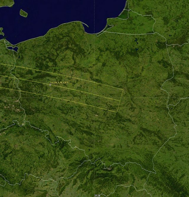 Szczątki rakiety Falcon 9 znalezione w Polsce. POLSA potwierdza łącznie cztery lokalizacje