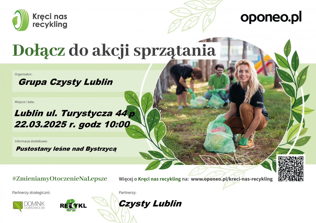 Akcja porządkowa nad Bystrzycą w Lublinie z okazji Dnia Wody. Weź udział we wspólnym sprzątaniu