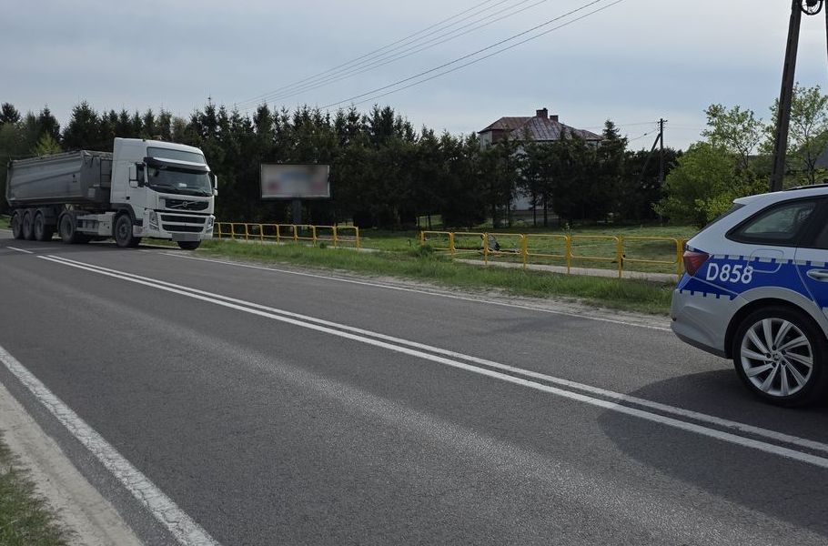 Dwa groźne wypadki. Nietrzeźwy rowerzysta i nieletnia hulajnogistka w szpitalu