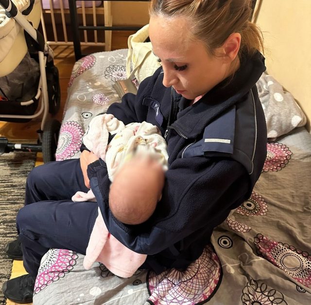 Dzieci pozostawione bez opieki. Nietrzeźwa obywatelka Ukrainy zatrzymana przez janowskich policjantów