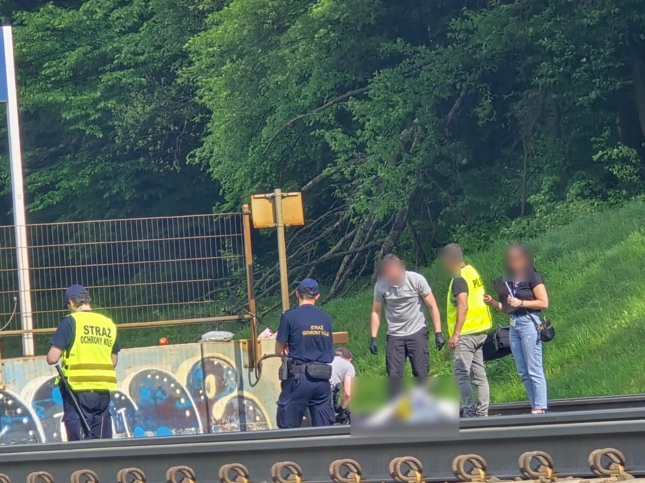 Tragedia na przystanku kolejowym. Nie żyje mężczyzna potrącony przez pociąg (zdjęcia)