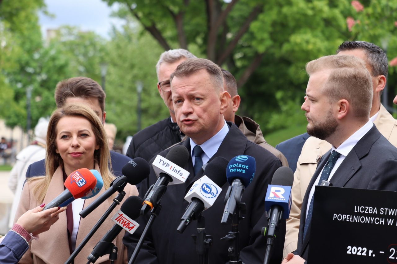Politycy PiS przedstawili w Lublinie projekt zmian dotyczący obcokrajowców. Wskazują na znaczny wzrost liczby przestępstw