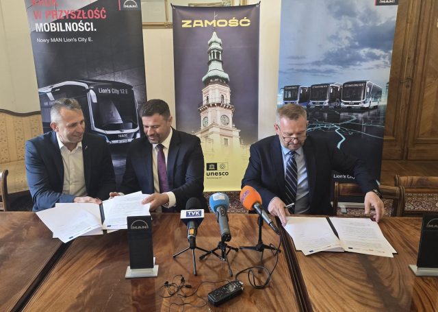 Po Zamościu będzie kursowało więcej nowoczesnych autobusów. Pojazdy ponownie dostarczy MAN (zdjęcia)