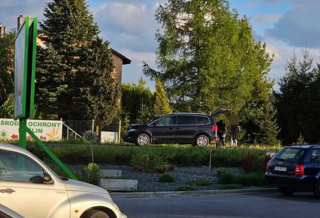 Wypadek przy wjeździe do Stokrotki. Na drodze wojewódzkiej volkswagen zderzył się z toyotą (zdjęcia)
