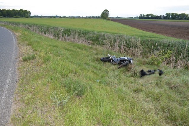 Dwa zdarzenia z udziałem motocyklistów w powiecie bialskim. Dwie osoby trafiły do szpitala (zdjęcia)