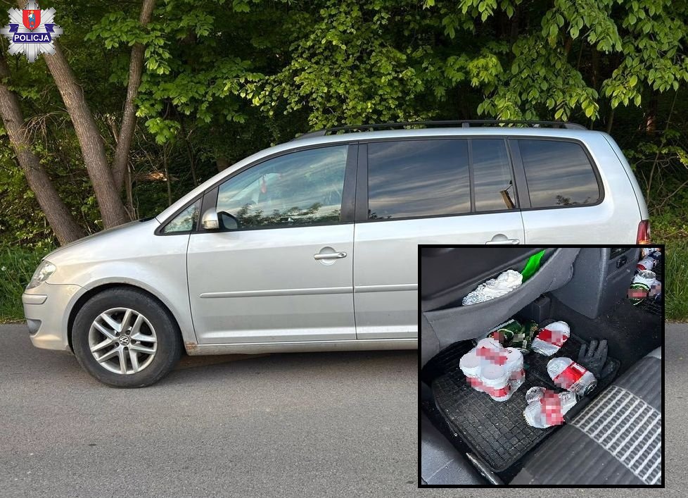 Prowadził auto po alkoholu mimo zakazu i cofniętych uprawnień. Wkrótce odpowie przed sądem (zdjęcia)