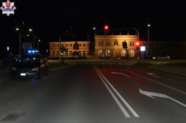 Potrącenie 14-letniego rowerzysty w Zamościu. Chłopiec trafił do szpitala (zdjęcia)
