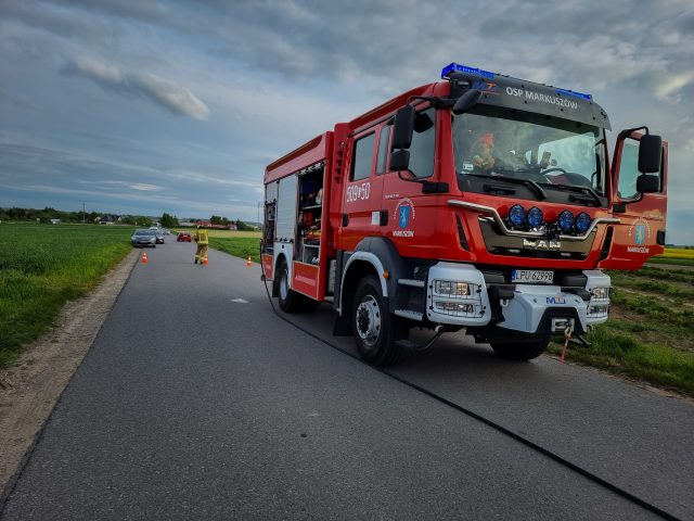 Dachowała volkswagenem z powodu… zająca. Prawo jazdy posiada od miesiąca (zdjęcia)