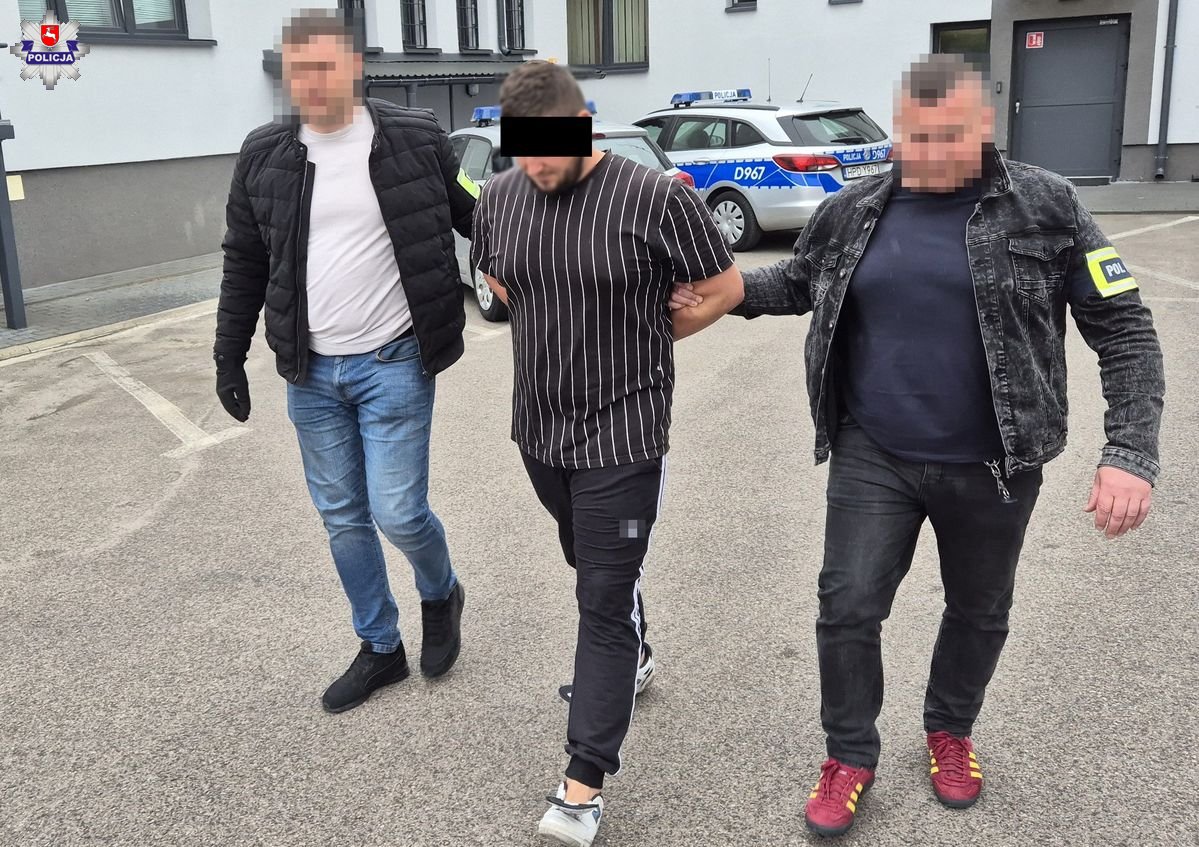 Rozboje i kradzieże w województwie lubelskim. Policja zatrzymuje sprawców i chwali się skutecznością