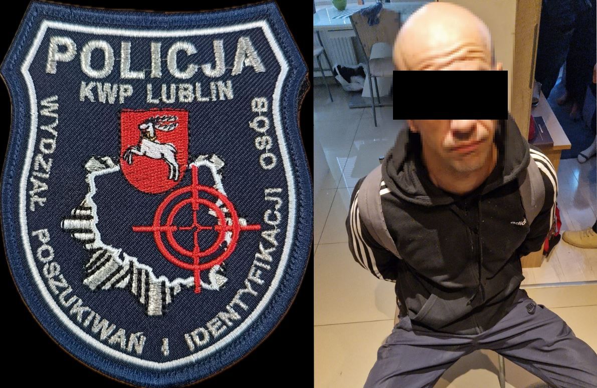 Lubelscy „łowcy głów” zatrzymali 36-latka poszukiwanego za serię kradzieży. Mężczyzna trafił już do aresztu
