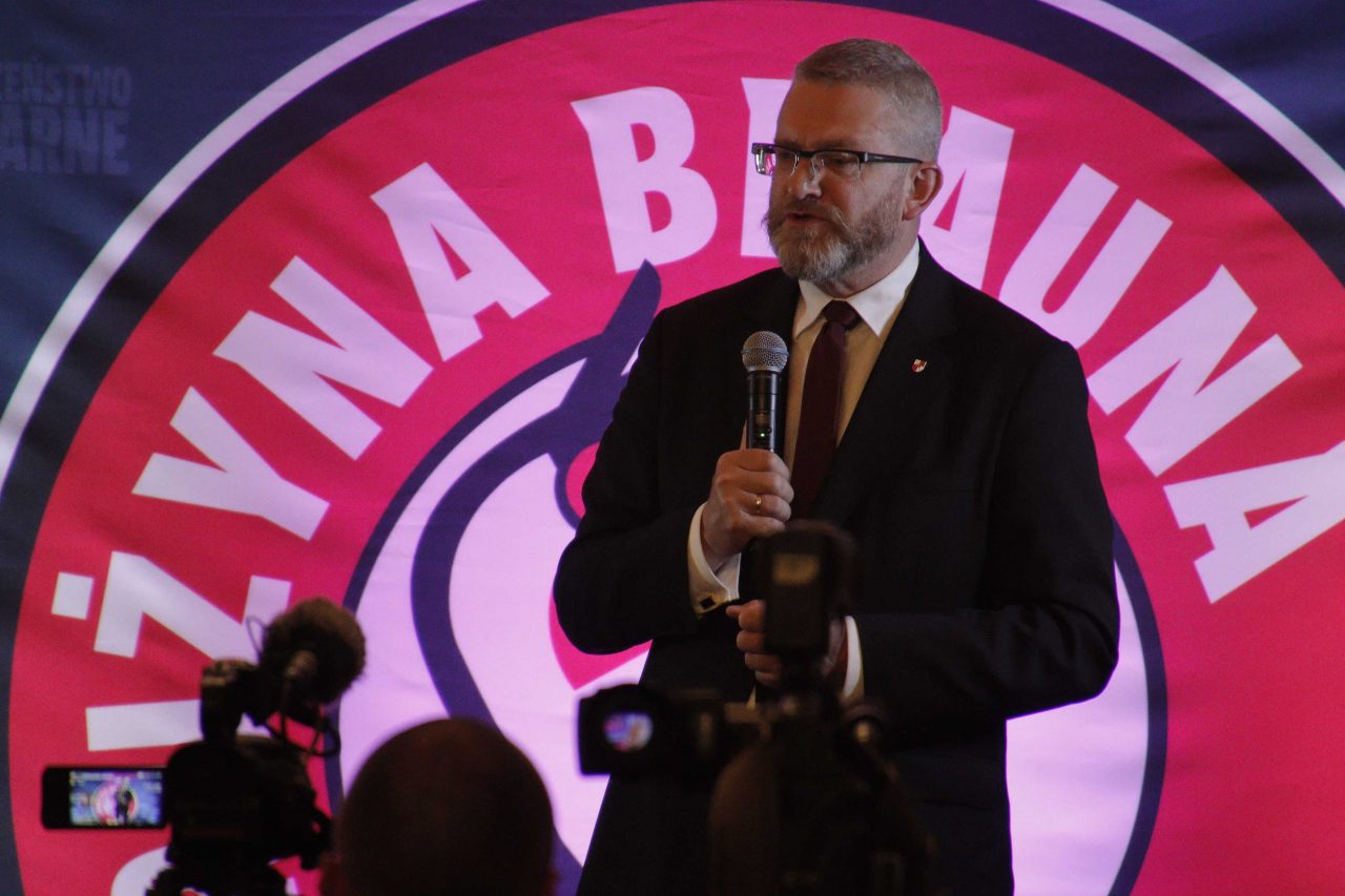 Grzegorz Braun w Dęblinie: „Odzyskajmy niepodległość!” (zdjęcia)