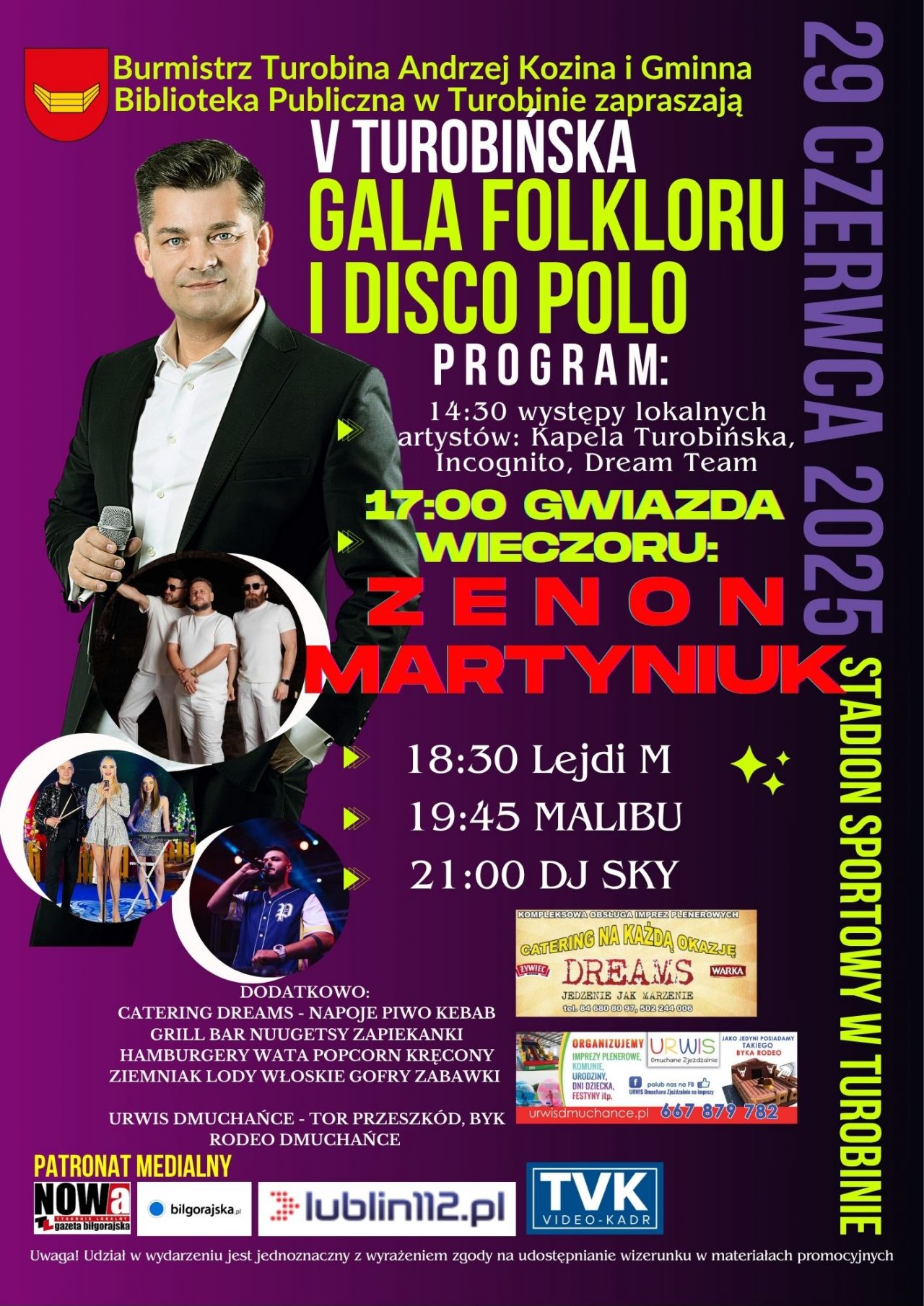 Zenon Martyniuk będzie gwiazdą V Turobińskiej Gali Folkloru i Disco Polo