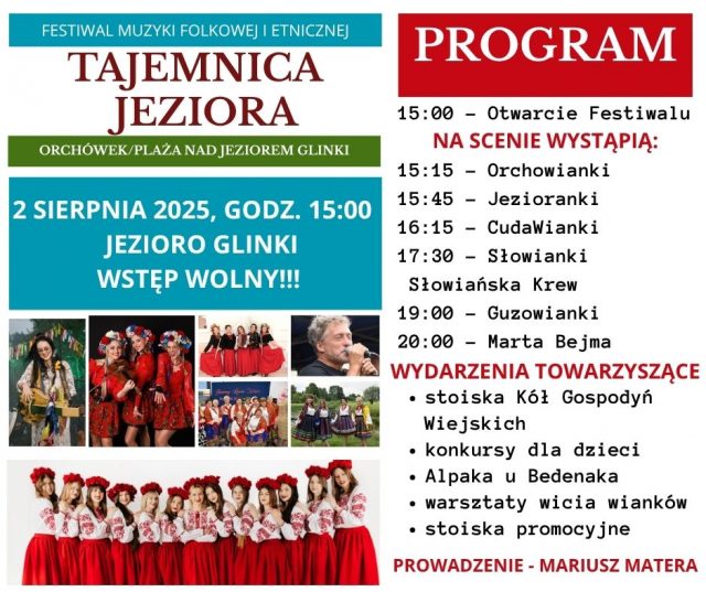 Festiwal Muzyki Folkowej i Etnicznej „Tajemnica Jeziora”