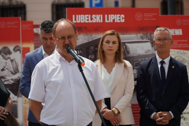 45-lecie „Solidarności” i Lubelskiego Lipca. Otwarto wystawę IPN na Placu Łokietka (zdjęcia)