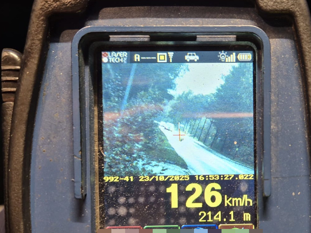 Motocyklista uciekał przed włodawską drogówką. Zatrzymano go w sąsiednim powiecie (zdjęcia)