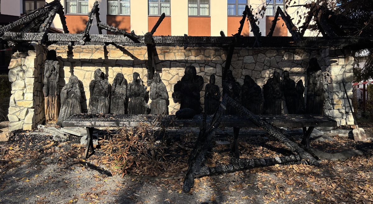 Lublin: Policjanci zatrzymali sprawców podpalenia kapliczki. Straty sięgają 70 tysięcy złotych