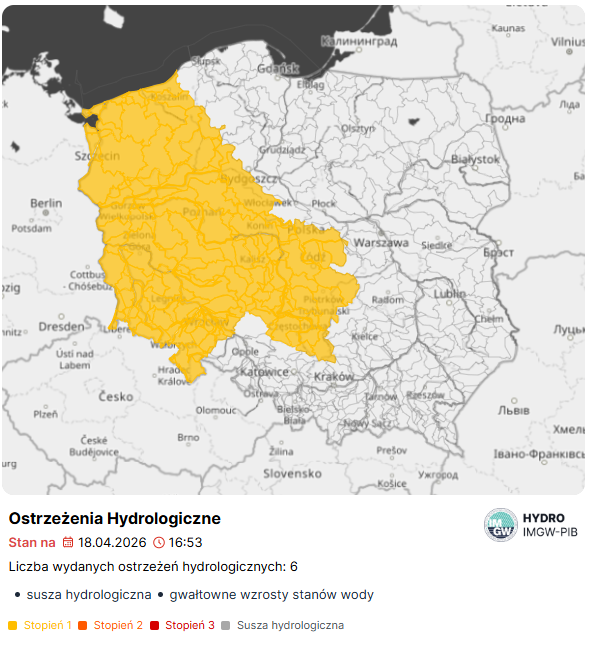 IMGW alarmuje. Ulewne deszcze i burze uderzą w dużą część Polski