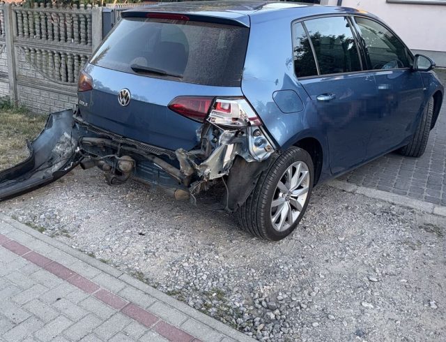 Groźne zderzenie w Pogonowie. Motocyklista miał 1,5 promila alkoholu