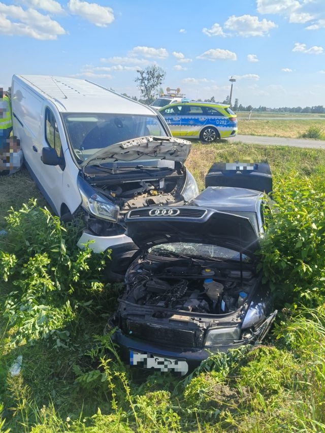 Groźne zderzenie czterech pojazdów na DK82. Sprawa trafi do sądu