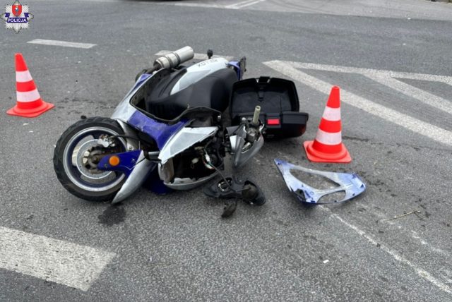 Wypadek na DK17 w Łabuńkach Pierwszych. Kierująca Fordem była po alkoholu