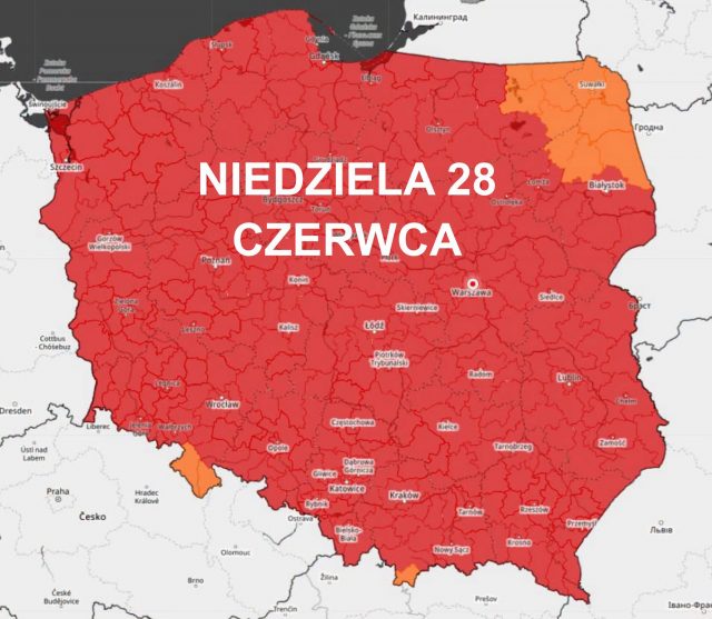 Alert pogodowy dla Lubelszczyzny. IMGW ostrzega przed upałem drugiego stopnia