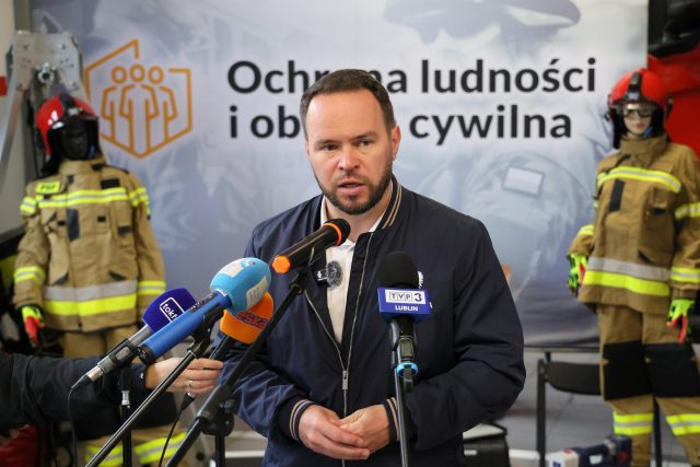 Blisko 50 mln zł dla strażaków z Lubelszczyzny. Nowy sprzęt, magazyny i inwestycje w bezpieczeństwo