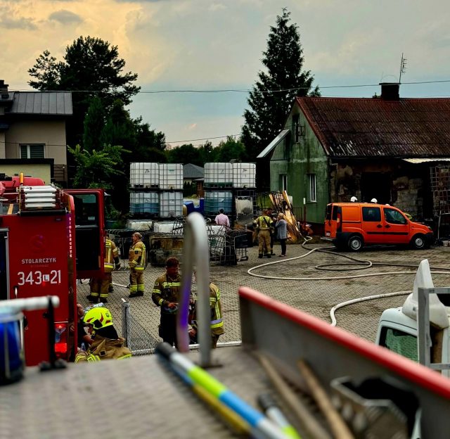 Gwałtowne burze nad powiatem bialskim. Strażacy interweniowali blisko 50 razy