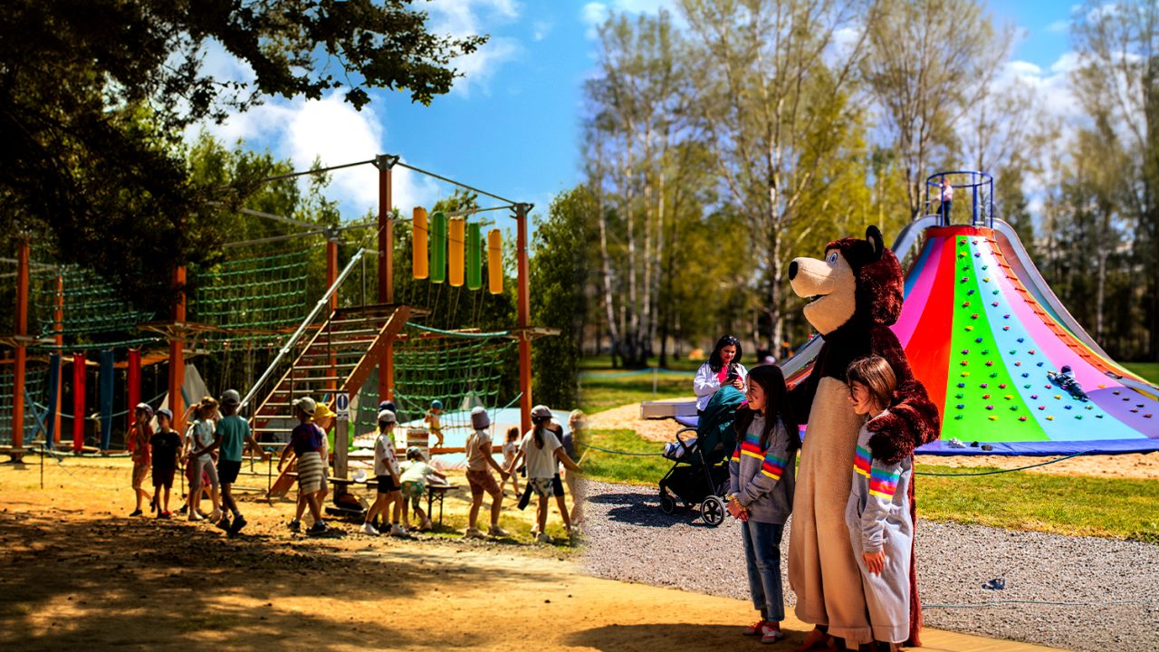 Pomysł na rodzinny dzień w centrum Podkarpacia? W Brzezóvce czekają dinozaury, wodna zabawa i ponad 60 atrakcji