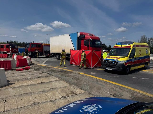Tragiczny wypadek na DK 19 w Lubartowie. Nie żyje 80-letni rowerzysta