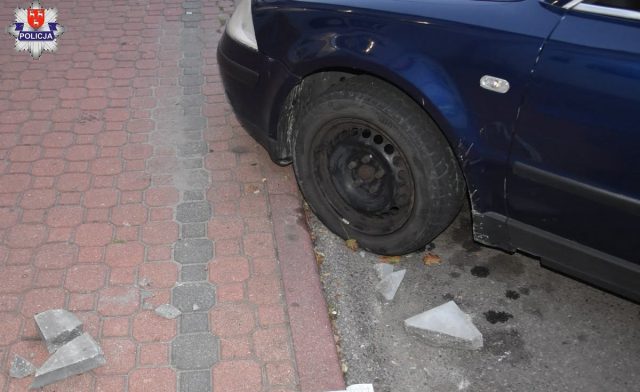 Nocne zniszczenia w centrum Łukowa. 32-latkowi grozi do pięciu lat więzienia