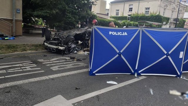 Śmiertelny wypadek w centrum Lublina. 19-latek kierujący BMW był nietrzeźwy i nie miał prawa jazdy