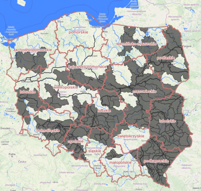 Susza hydrologiczna obejmuje coraz większą część Polski. IMGW wydał nowe ostrzeżenia