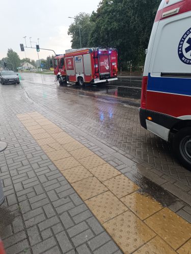 Wypadek na wjeździe do Lublina. Dwoje dzieci trafiło do szpitala