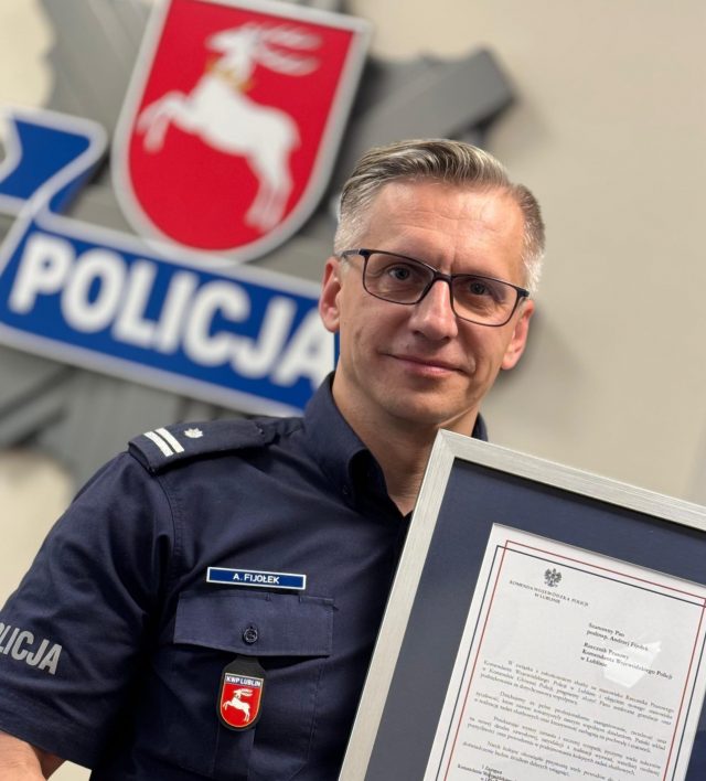 Andrzej Fijołek nowym rzecznikiem Komendanta Głównego Policji. Przechodzi z Lublina do KGP