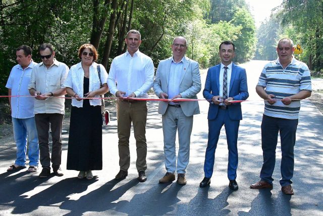 Kolejna droga na Roztoczu wyremontowana. Zapewnia dojazd do atrakcji turystycznych