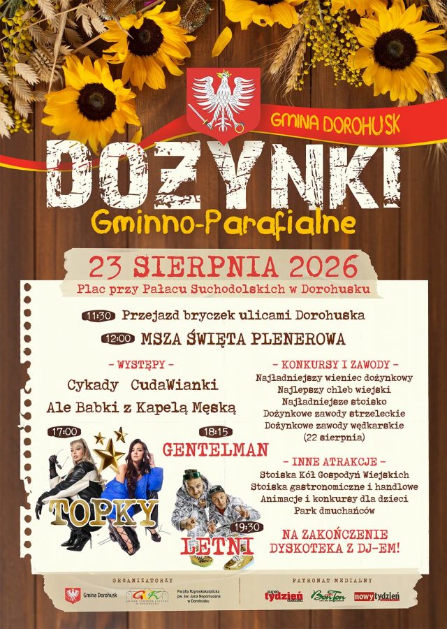 Ruszają tegoroczne Dożynki. Mamy dla was zestawienie imprez dla całego województwa