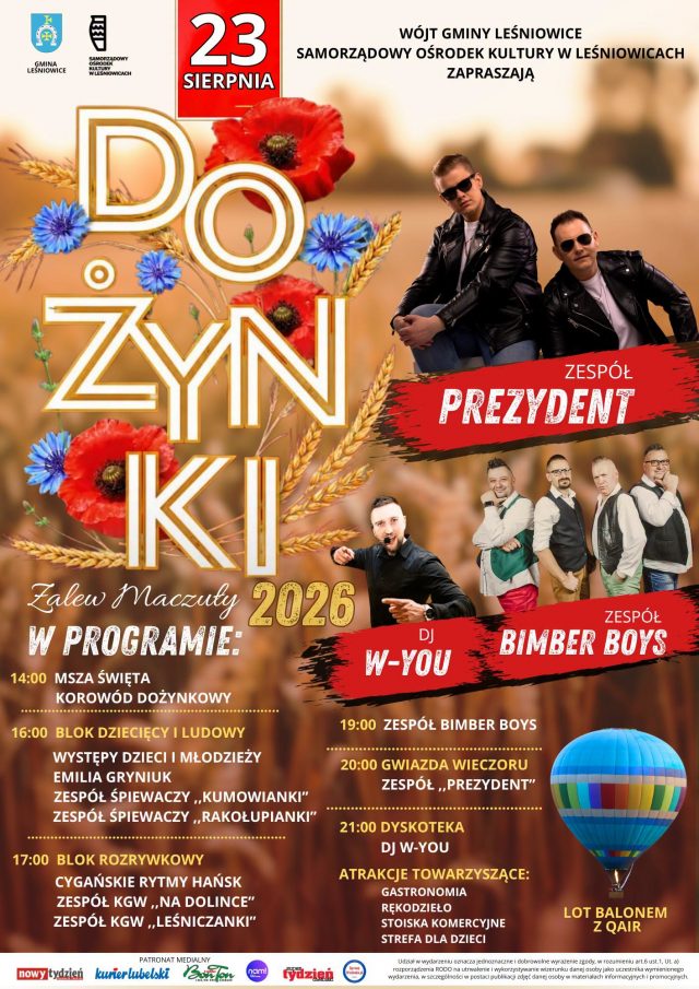 Ruszają tegoroczne Dożynki. Mamy dla was zestawienie imprez dla całego województwa