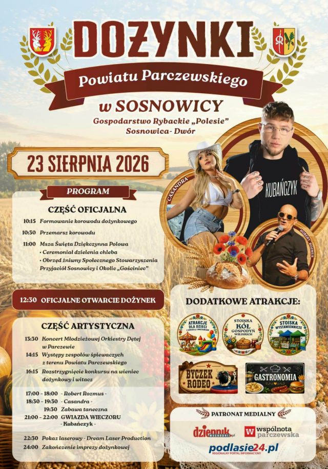 Ruszają tegoroczne Dożynki. Mamy dla was zestawienie imprez dla całego województwa