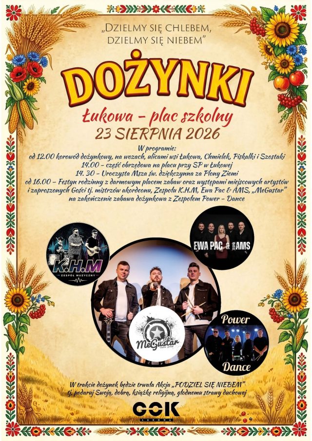 Ruszają tegoroczne Dożynki. Mamy dla was zestawienie imprez dla całego województwa