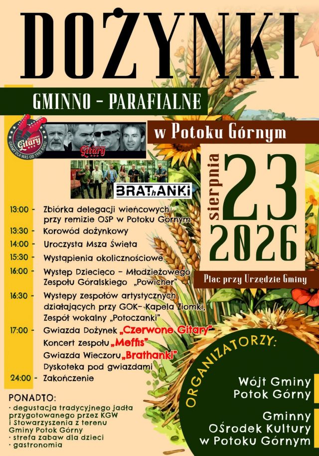 Ruszają tegoroczne Dożynki. Mamy dla was zestawienie imprez dla całego województwa
